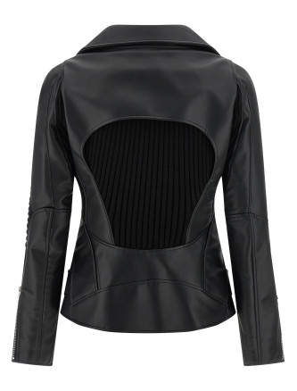 Knitted insert jacket #