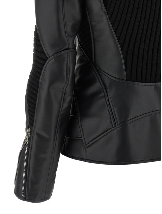 Knitted insert jacket #