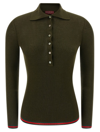 'Nastro Web' polo shirt