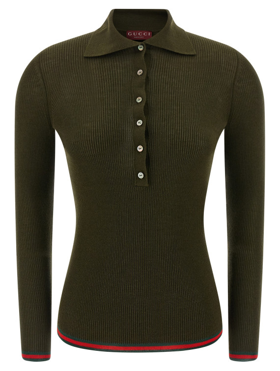 'Nastro Web' polo shirt #1