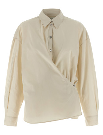 'Straight Collar Twisted' shirt