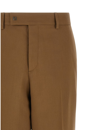Gabardine wool trousers #