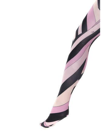 Patterned printed tights #