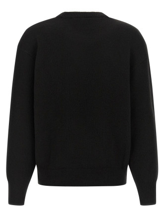 Logo intarsia sweater #