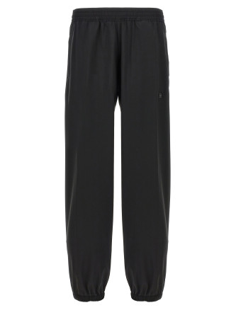 Logo placcetta pants