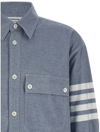 '4BAR' flannel shirt #