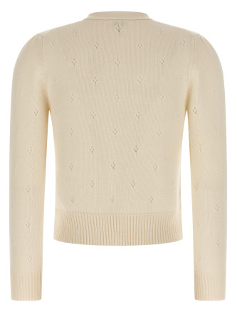 Jacquard logo sweater #