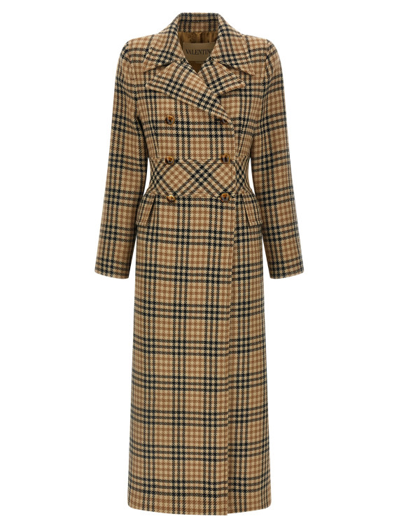 Valentino Garavani Houndstooth Wool coat #1