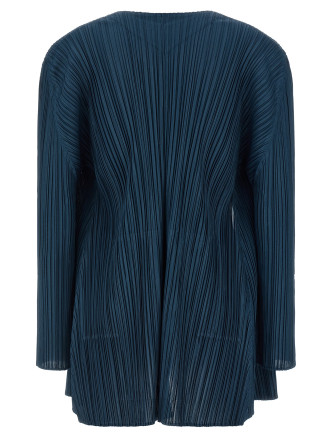 'Mellow Pleats' cardigan #