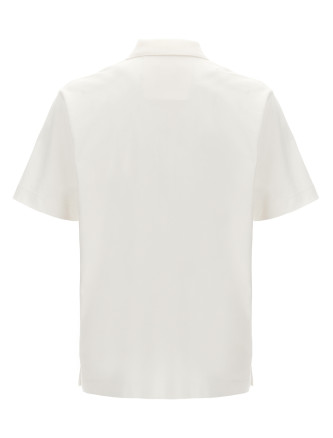 Metal clip polo shirt #