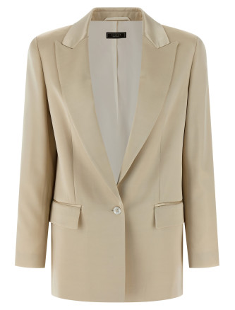 Satin blazer