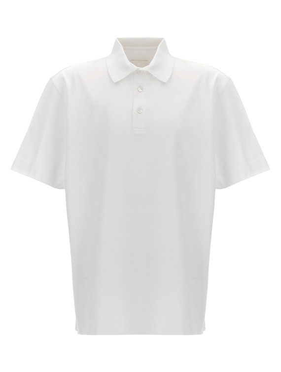 Logo embroidery polo shirt #1