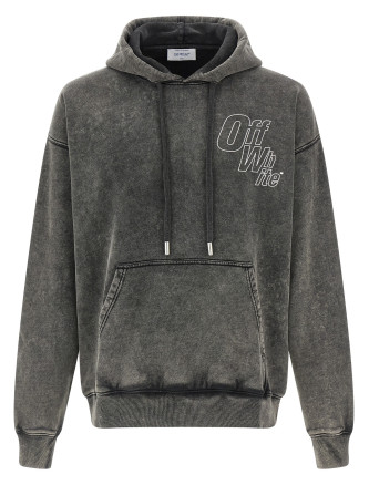 'Outline Arrow Skate' hoodie