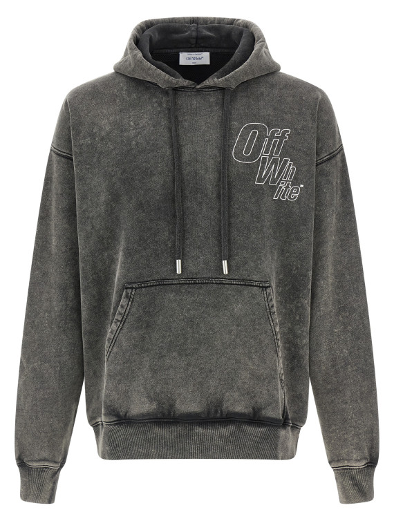 'Outline Arrow Skate' hoodie #1