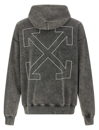 'Outline Arrow Skate' hoodie #