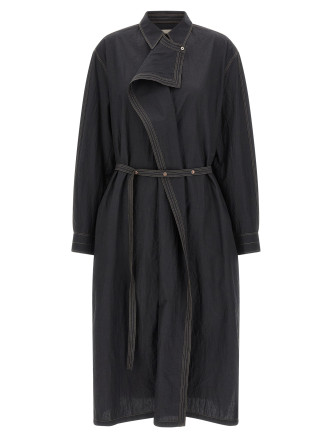 'Asymmetrical Shirt' dress