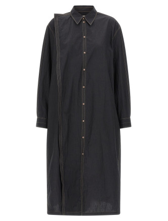 'Asymmetrical Shirt' dress #