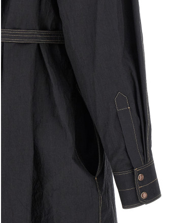 'Asymmetrical Shirt' dress #