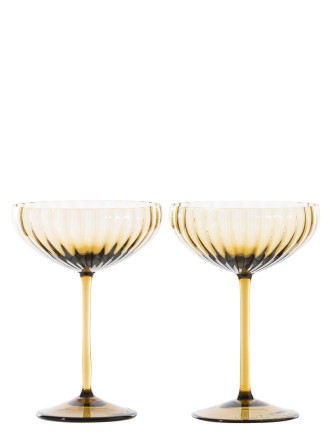 Set of 2 'Bollicine' champagne cups ⌀ 10.8 cm