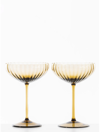 Set of 2 'Bollicine' champagne cups ⌀ 10.8 cm #