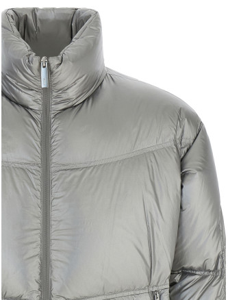 Metallic shield down jacket #