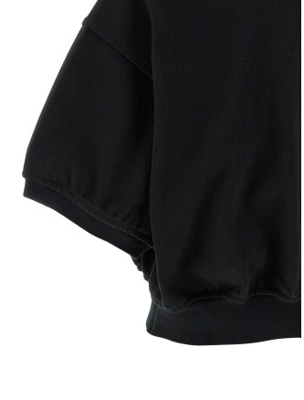 Intarsia collar polo shirt #