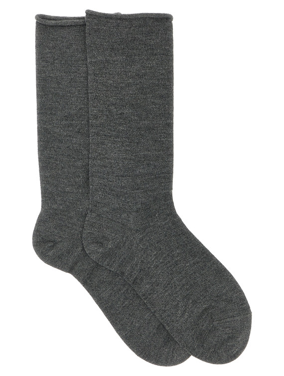 Cashmere knit socks #1