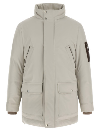 Membrane nylon parka #