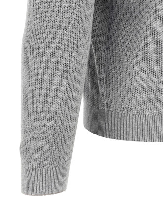 Honeycomb cotton polo shirt #