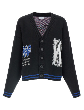 'Glide Diag' cardigan