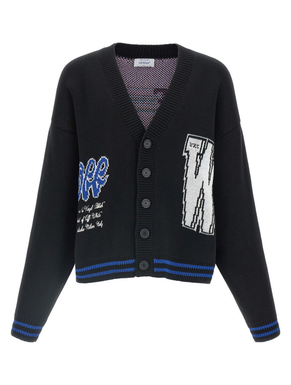 'Glide Diag' cardigan #1