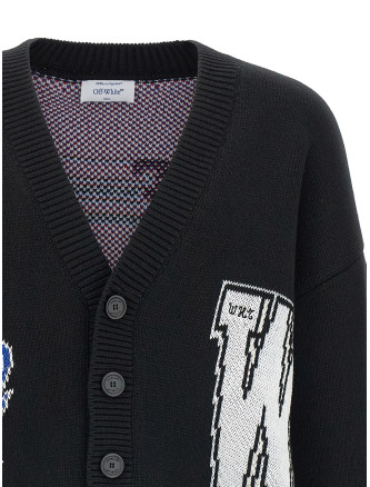 'Glide Diag' cardigan #