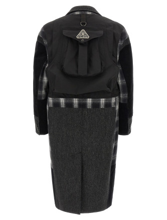 Filson x Junya Watanabe patchwork coat #