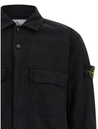 Raw cotton overshirt #