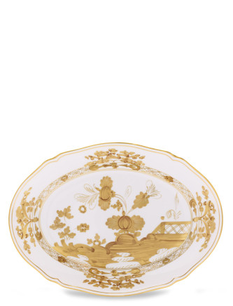 'Oriente Italiano' oval serving plate