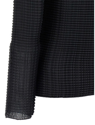 'Wooly Pleats' blouse #