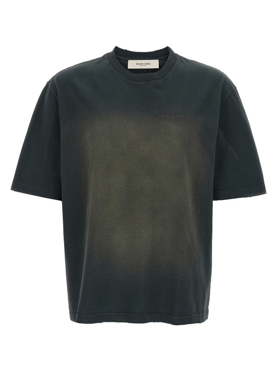 Used dyed cotton t-shirt #1