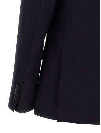 Single-breasted wool blazer #