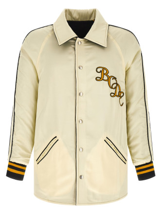 'Monogram Snap' reversible jacket #