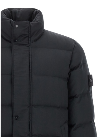 '4100100 Twill Wool-Tc Ghost Piece' down jacket #