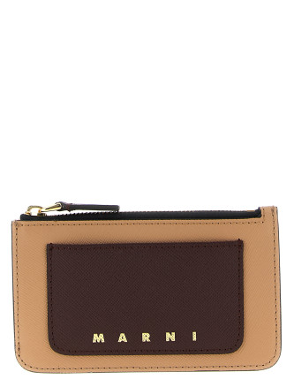 Saffiano leather cardholder