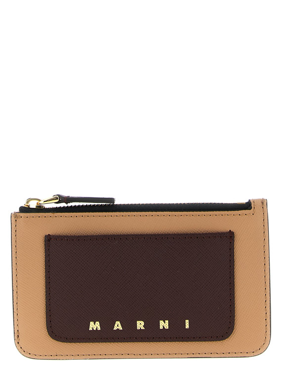 Saffiano leather cardholder #1