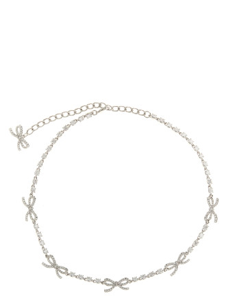 'Crystal Bow' necklace