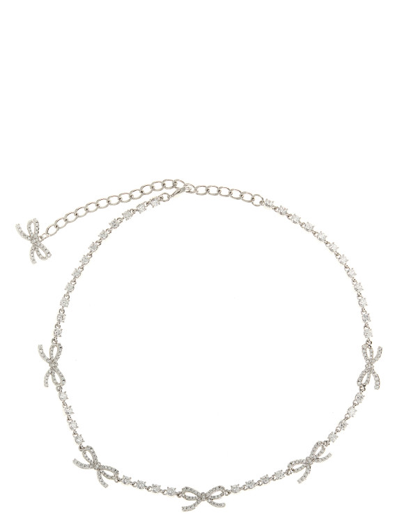 'Crystal Bow' necklace #1