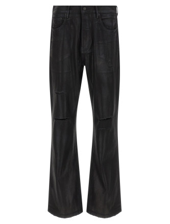 'P026 Rinsed Foil Boot' jeans