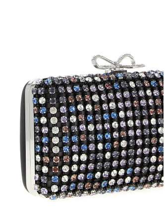 'Multi Crystal Chainmail' clutch #