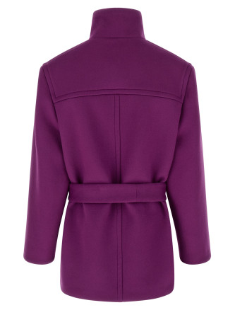 Double-face wool coat #