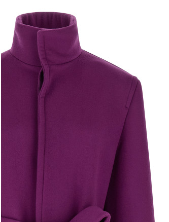 Double-face wool coat #