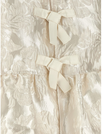 'Satin Peplum' blouse #