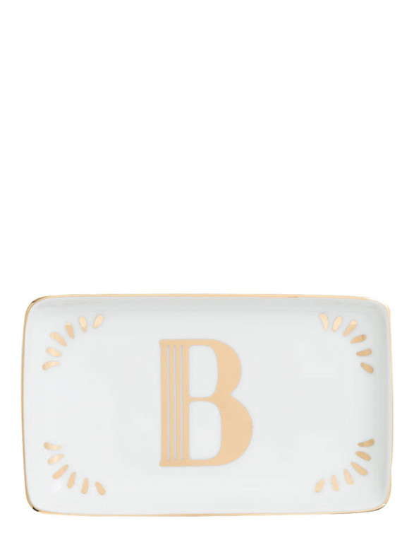 Rectangular letter 'B' valet tray #1